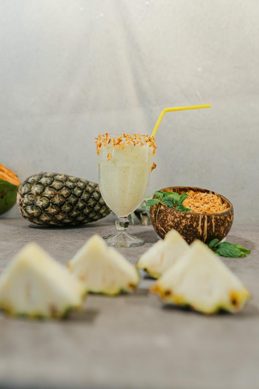 Abacaxi com Hortelã